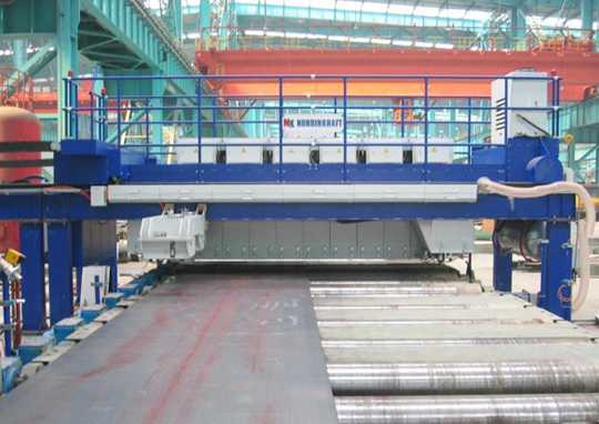 漣鋼鋼板超聲波自動探傷設備