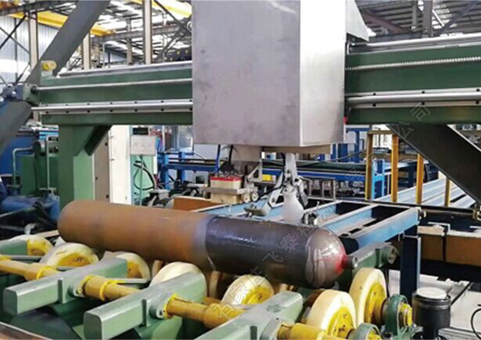 天海壓力容器-氣瓶超聲波測厚自動探傷設備