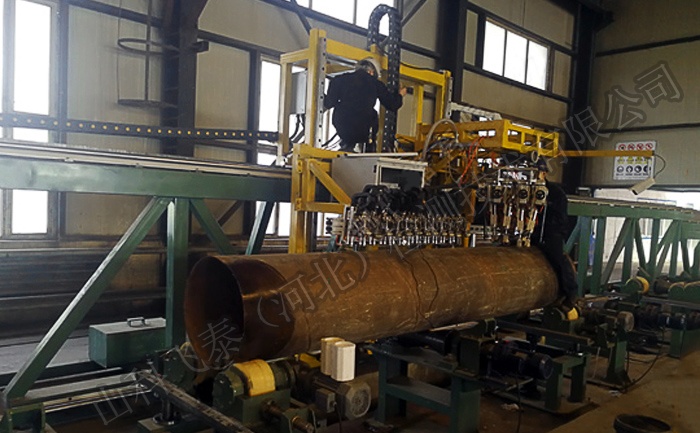 螺旋管焊縫超聲波自動探傷設(shè)備