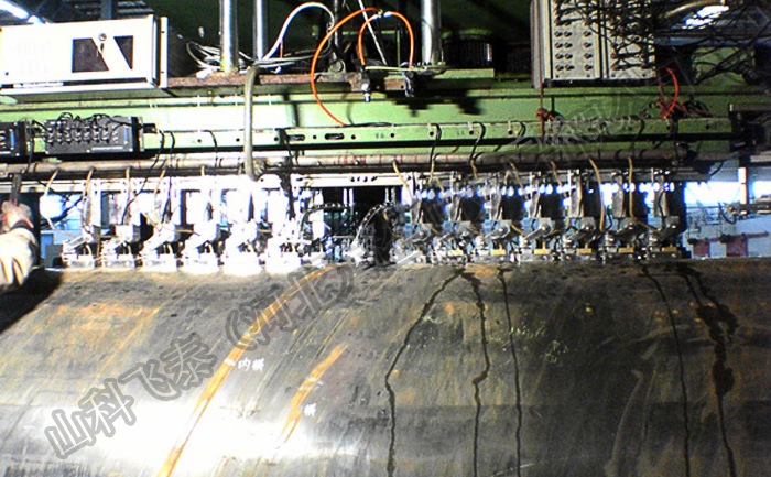 多通道螺旋焊管焊縫自動探傷設(shè)備